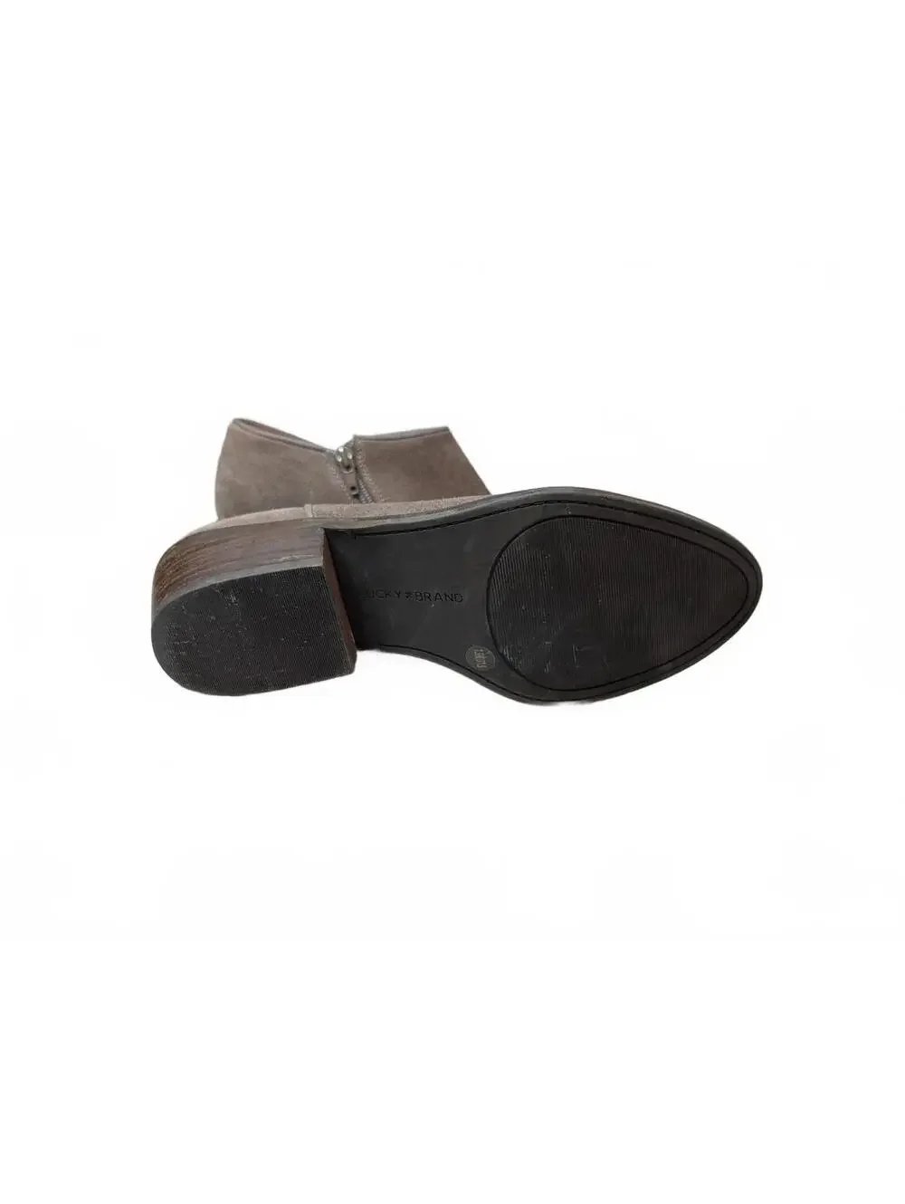 Lucky Brand Women's Faithly Oiled Suede Booties, Size 7.5